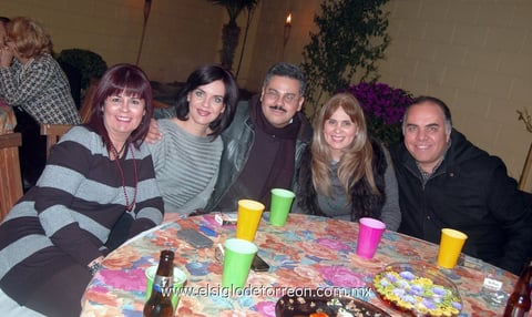 06032012 ELSA , Lucía, Marco, Liliana y Gerardo.