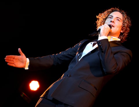 La voz de espectacular voz de Bisbal fue la protagonista de la velada.