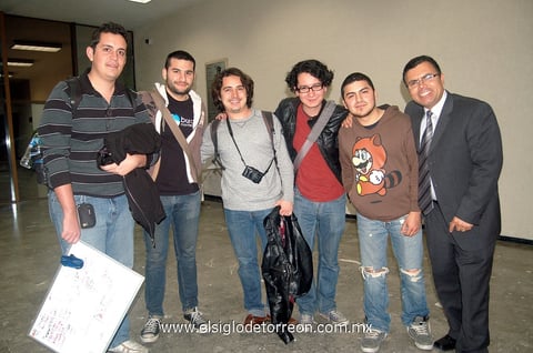 10032012 LUIS  Almanza, David Andujo, Edin Macmillan, Héctor Villarreal y Juan Carlos Hinojo.