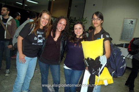 10032012 DIANA,  Rocío, Fernanda y Victoria.