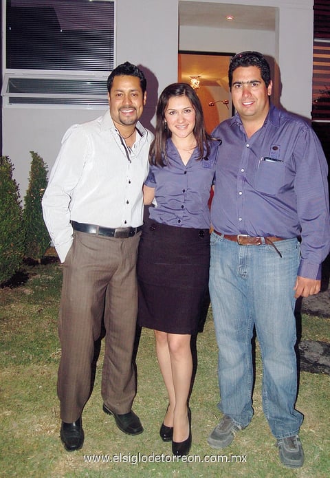11032012 JORGE  Armendáriz, Samantha Ceballos y Luis Sepúlveda.