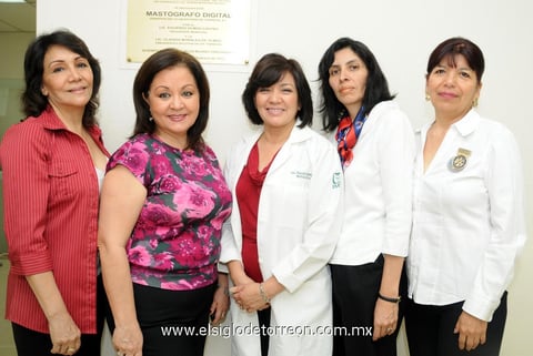15032012 LUCERO , Perlita, Yolis, Irma y Chepis, damas Rotarias.