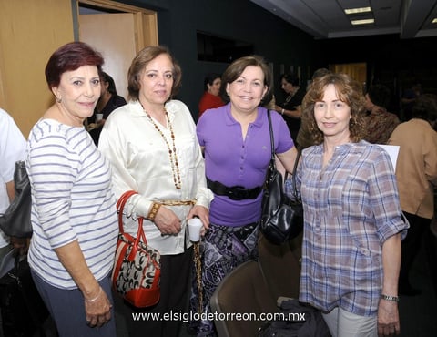 16032012 MATILDE , Rosario, Rosa María, Vivi y Mercedes.