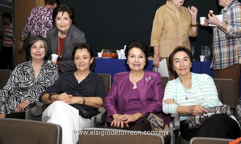 16032012 DESDÉMONA , María Rosa, Pilar y Rocío.