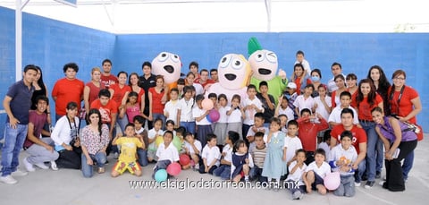 19032012 LOS NIñOS  disfrutaron de una divertida mañana.