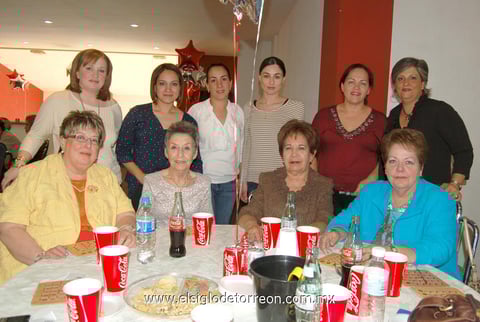 24032012 BRENDA , Martha, Fernanda, Mónica, Rosy, Rosy, Mary, Sra. Montero, María Esther y Esther.