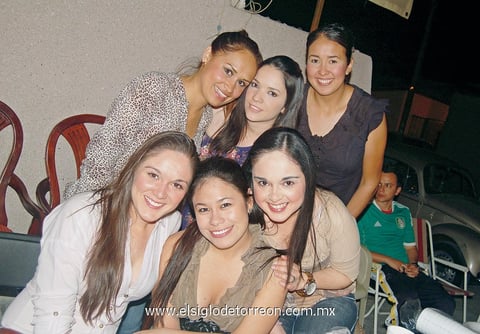 04032012 NORA , Zaida, Marcela, Andrea, Montse y Marusa.