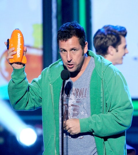 Adam Sandler se llevó a casa el premio al actor de cine favorito.