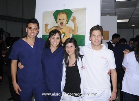01042012 JORGE  Monárrez, Paty Rubio, Alejandra Ruvalcaba y Andrés Torres.