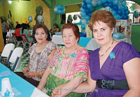 09042012 AURORA  López, María Luisa Gamboa y Gloria Arredondo.