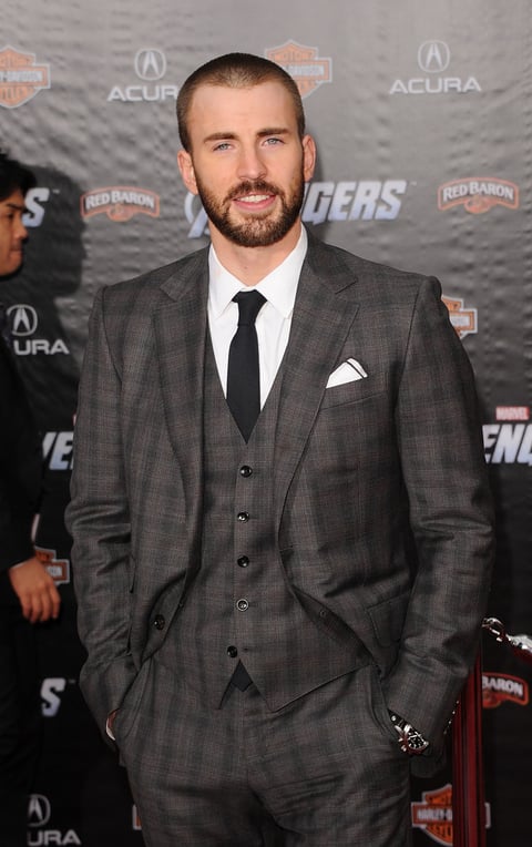 Chris Evans interpreta al gran Capitan America.