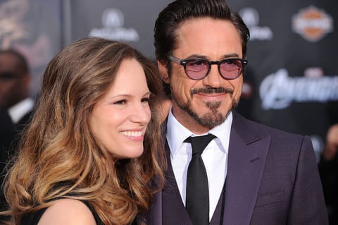 El actor Robert Downey Jr. que interpreta a Iron Man y Susan Downey también asistieron a la gran premiere de la película.