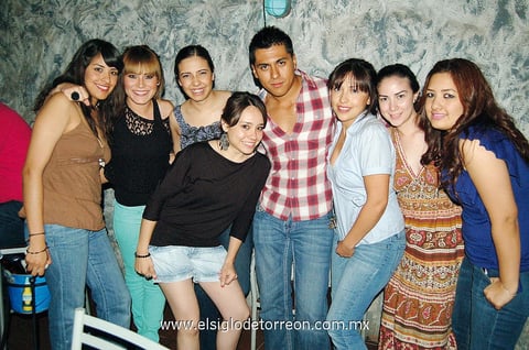 15042012 ROSY , Zuria, Gaby, Ana, Saúl, Ale, Jéssica y Tania.