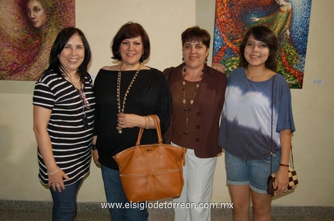 14042012 ANA LUISA  Espinoza, Manuel Galván, Bety Verástegui y Eduardo Rodríguez.