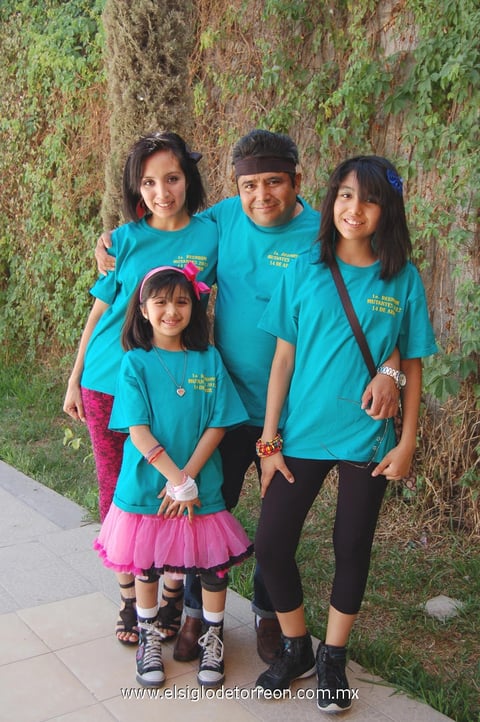 18042012 CRISTINA , Alberto, Melissa y Astrid.