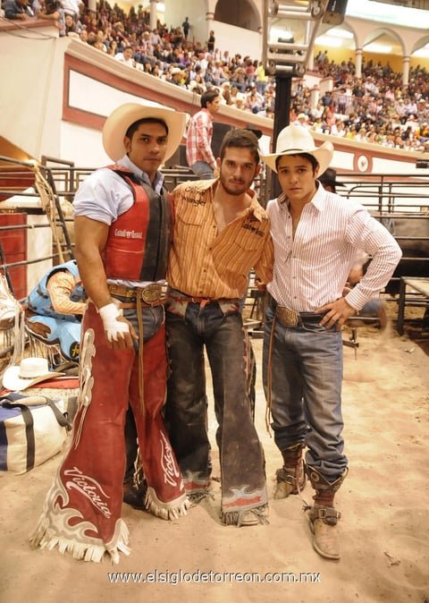 19042012 RAúL  Galván, Diego Aragón y Alfonso Orozco.