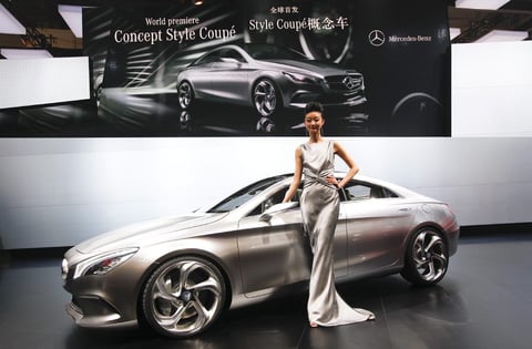 El prototipo Style Coupé de Mercedes Benz.
