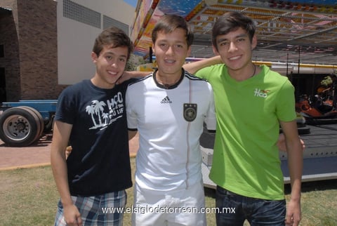 25042012 LUIS DANIEL , Alberto y Franco.