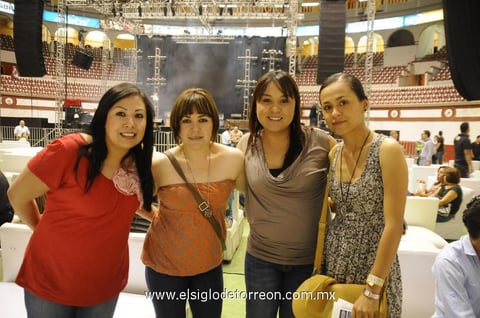 26042012 SALOMé , Silvia, Brenda y Diana.