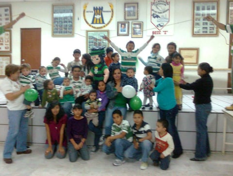 Cumpleaños numero 2 de Emy, Santistas 100%.