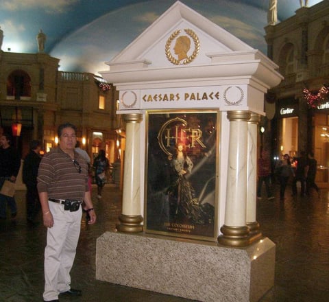 Foto tomada en Las Vegas nevada en el Caesars Palace.