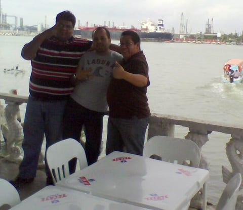 Trabajando en Tampico.