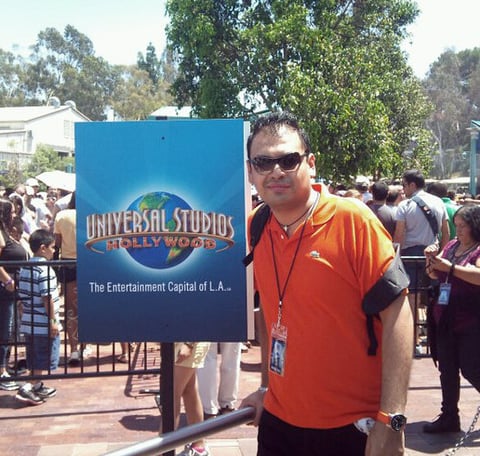 Un paseo por los Estudios Universales en Los Ángeles.