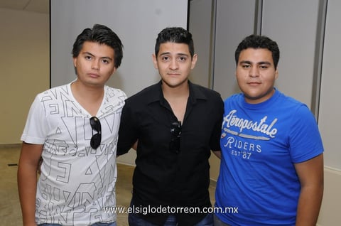 09052012 HUSSEIN  Cervantes, Irvin Sáenz y Josué Sánchez.