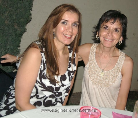 Mónica y Pecky.