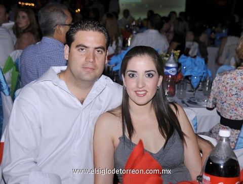 Enrique y Claudia.