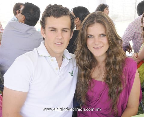 Gustavo Rodrí­guez Schott y Paulina Izaguirre.