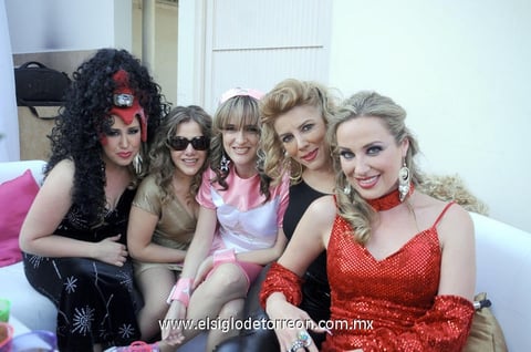 Marla, Ana, Paty, Oly y Marcia.