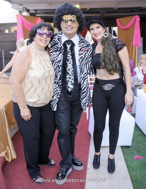 Cecilia Niño de Rivera, Gerardo Galindo y Maylú Rodríguez.