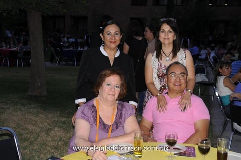 20052012 ROSY  Jaime, Jazmín Jaime, Bessy Murra y José Herrera.