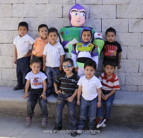 30052012 JOVANNI  Cervantes Garza en su cuarto cumpleaños.