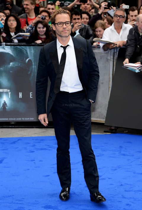 El actor Guy Pearce asistió al prestreno.