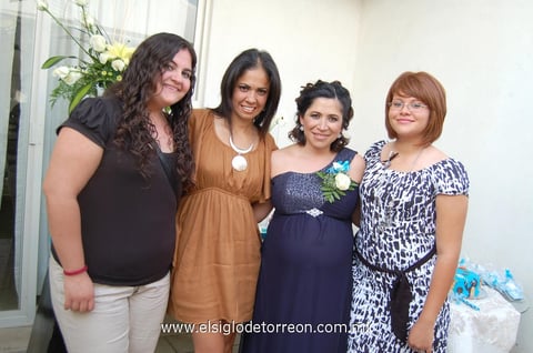 04062012 MARIANA  García, Lety Rivera de García, Luz Palomares de García y Tania Palomares.
