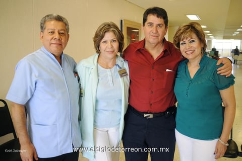 05062012 GILBERTO  Ávila, Graciela Esquivel, Ascensión Moreno y Rebeca Frayre.