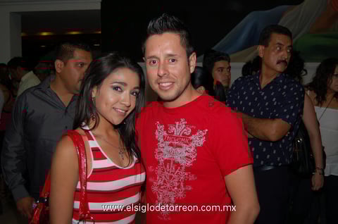 07062012 ANA  Lilia Dávila y Juan Raúl de Santiago.