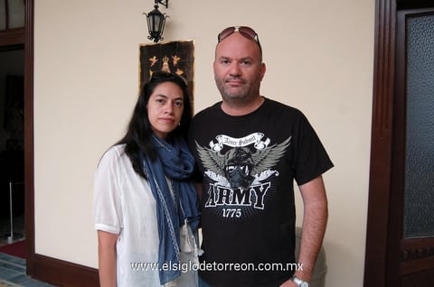 08062012 ADRIANA  Gallegos y Luis Alfonso Garza.