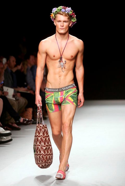 Creación de la colección primavera/verano 2013 de Vivienne Westwood.