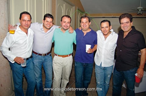 24062012 ENRIQUE , Mosco, Toño, Lalo, Hugo y Ricardo.