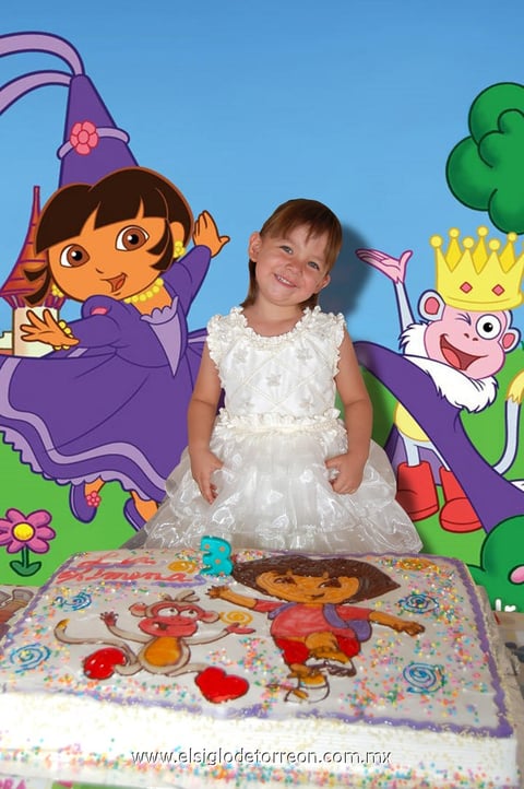 24062012 LA PEQUEñA  Lía Ximena festejó sus 3 añitos de edad, con divertida fiesta.- Érick Sotomayor Fotografía