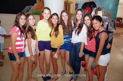27062012 MIRANDA , Amanda, Victoria, Andrea, Alicia, Xóchitl, Sofía y Tuti.