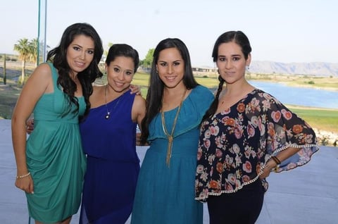 Cecilia, Lizeth, Paulina y Paty.
