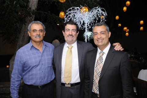 Enrique, Héctor y Gerardo.