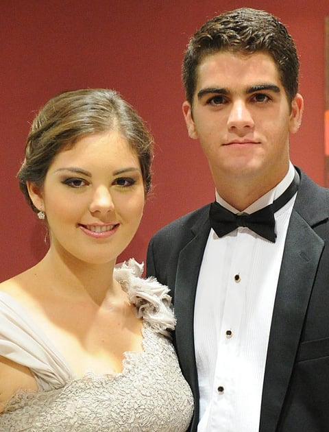 María Bárbara Garza y Bernardo Sesma.