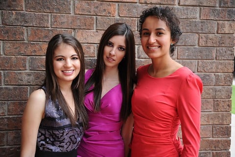 Ana Lucía,Mary y Lily.