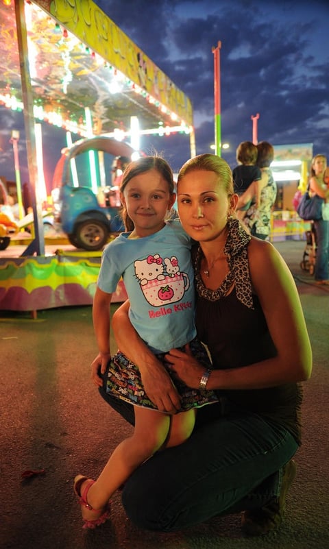 Lorena y Paulina.
