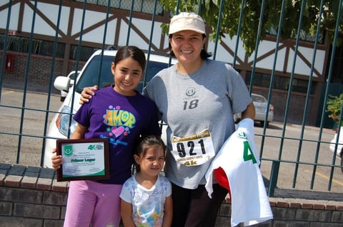 Andrea, Laura y Soraya.